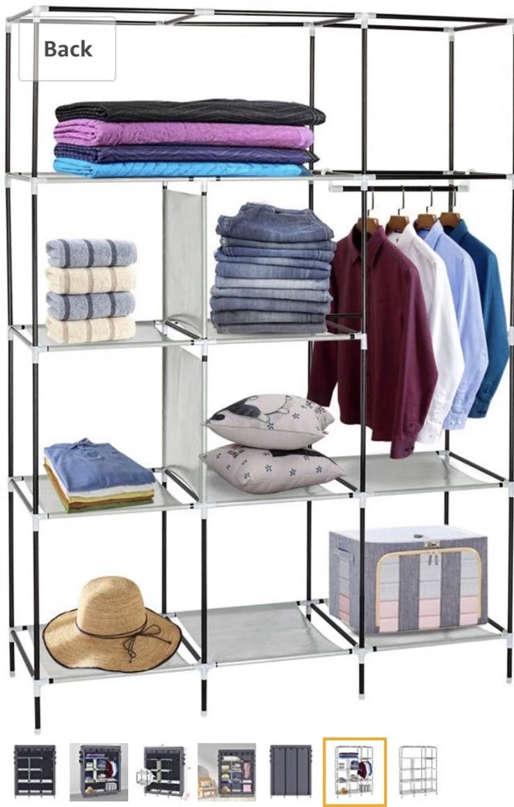 Closet wardrobe organizer