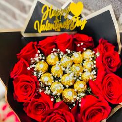 Valentines Rose Bouquet 