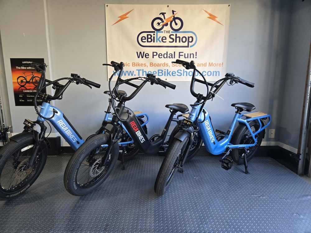 Brand New Revi Step Thru eBikes