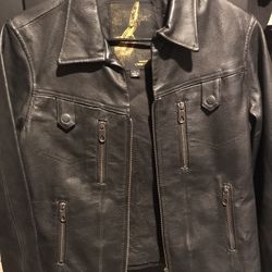 Womens Volcom Leather Jacket