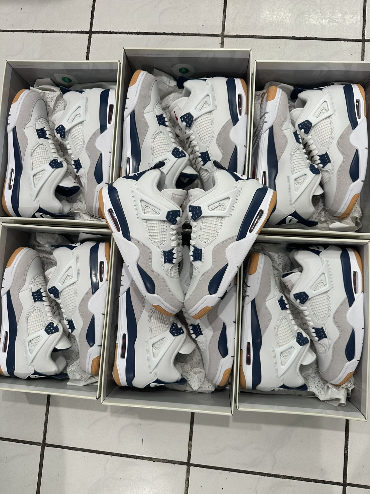 Air Jordan 4 SB Navy Sizes 8-12