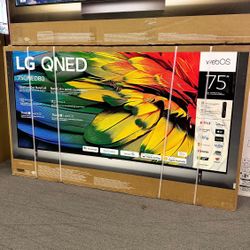 75” LG QNED 80 SERIES 4K HDR SMART TV