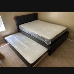 Bed With Mattress 