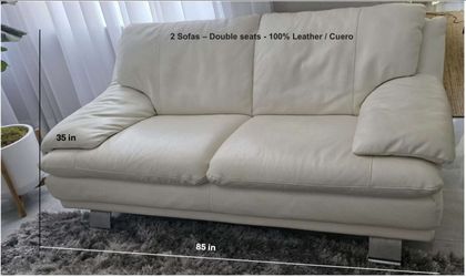 2 Double seats Sofa