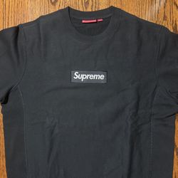 Supreme Black Box Logo Crewneck FW18