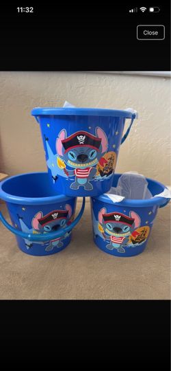 Halloween Stitch Candy Buckets with Light Up Handles - $5 Each