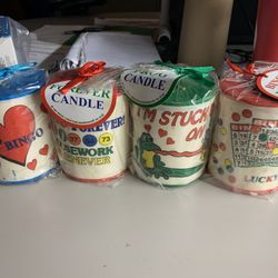 Bingo Novelty Candles
