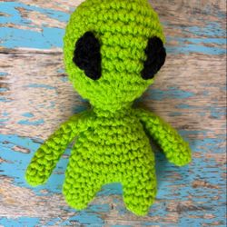 Crochet Green Alien 👽 