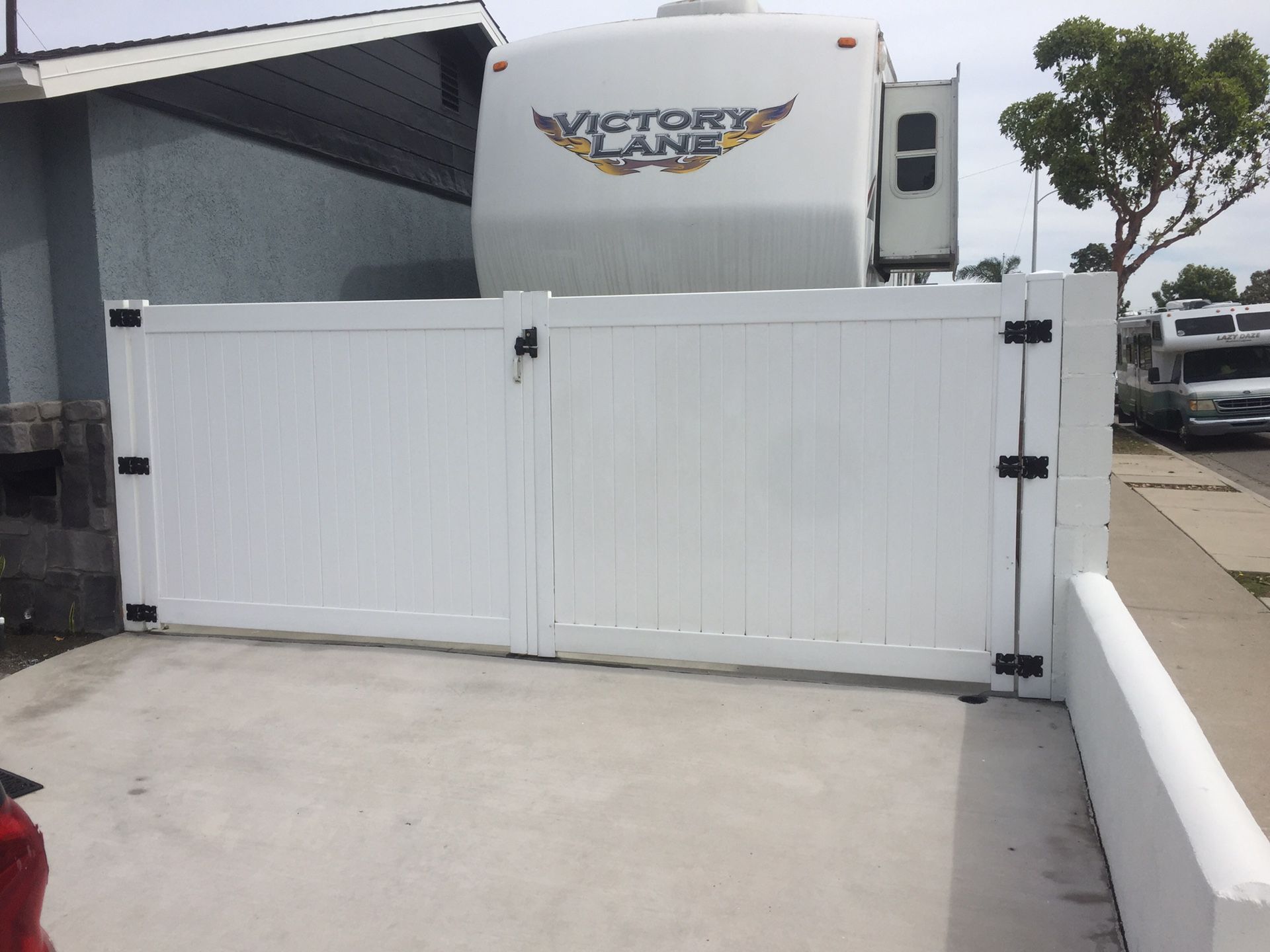 Vinyl fence and gates