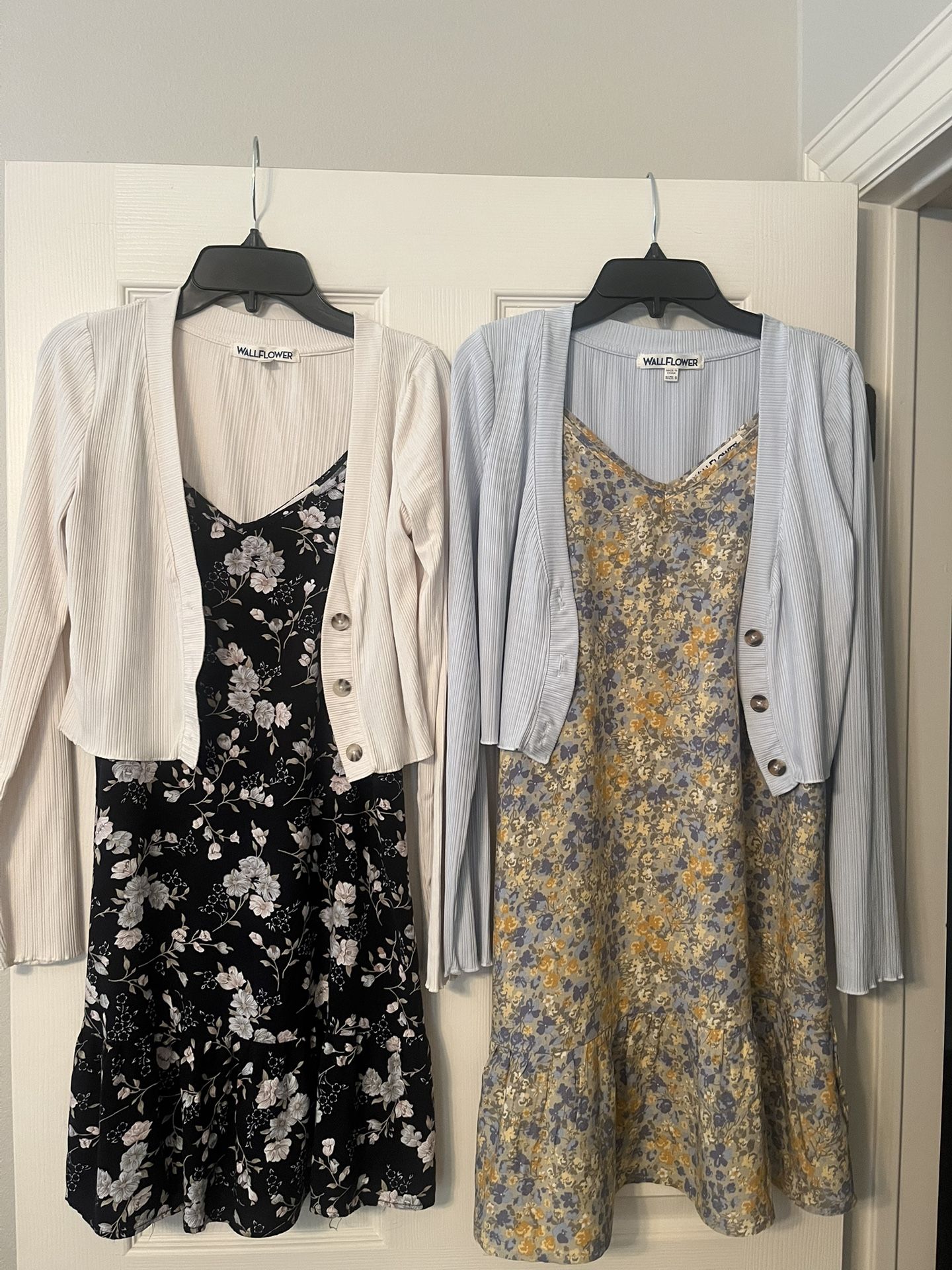 2 Sundresses with Sweaters