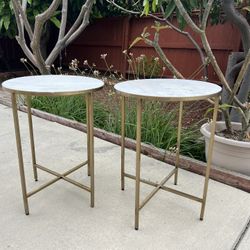 Marble Accent Tables 