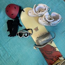 Snowboard Set Up 