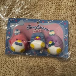 NEW Sanrio 595969 TUXEDOSAM Character Mascot Brooch Set Birthday