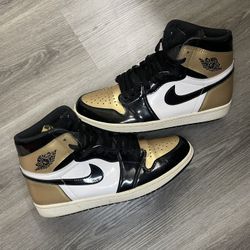 Jordan 1 High “NRG Gold Toe” Size 11 In Men