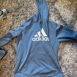 Adidas Blue Hoodie