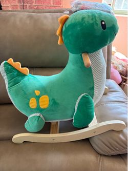 Rocking Dinosaur semi new