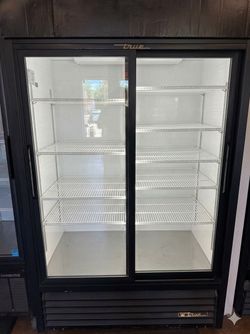 True brand 2 door glass cooler