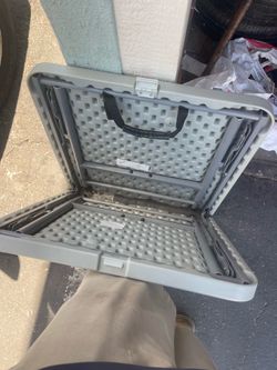 Plastic fold up chair