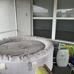 Hot Tub Everything Works And Is Clean 