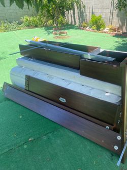 Free! IKEA  brown full size bed frame