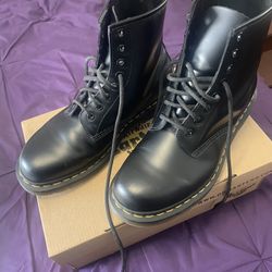 Black Doc Martens 8 Hole Boots