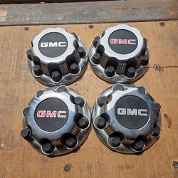 GMC wheel center covers