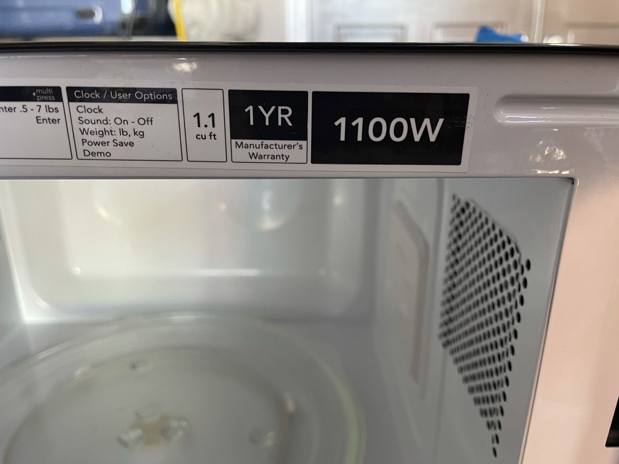 Microwave oven working Clairemont Mesa