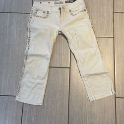 Miss Me Off White Crop