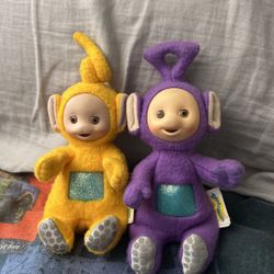 Vintage 1998 Teletubbies Plush