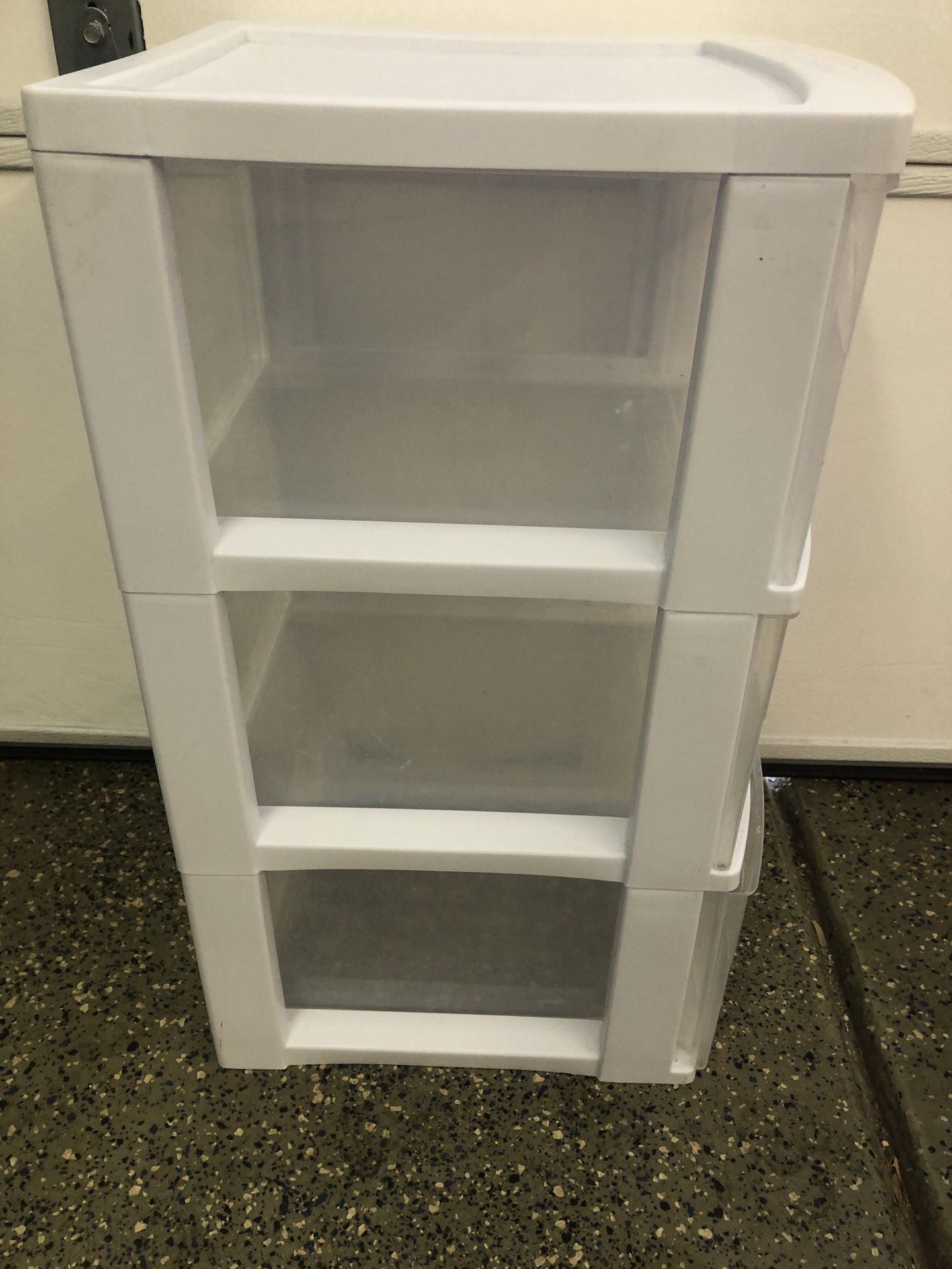 3 Drawer Plastic Storage Bin-Decatur And Tropical 