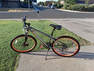 Aomais Mountain Bike Gray and Orange