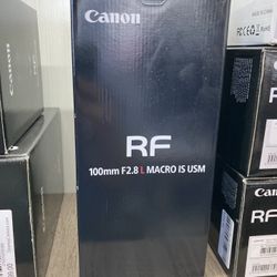Canon rf 100mm F2.8 L Macro Lens