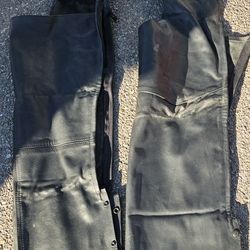 Leather chaps