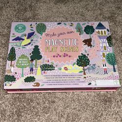 Floss & Rock Fairy Tale Kids Magnetic Play Scenes. 2 Interchangeable Backdrops & 50 Magnetic Pieces