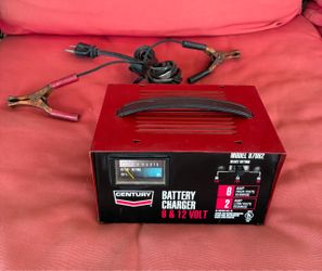 Century 6 & 12 Volt Battery Charger Model 87062