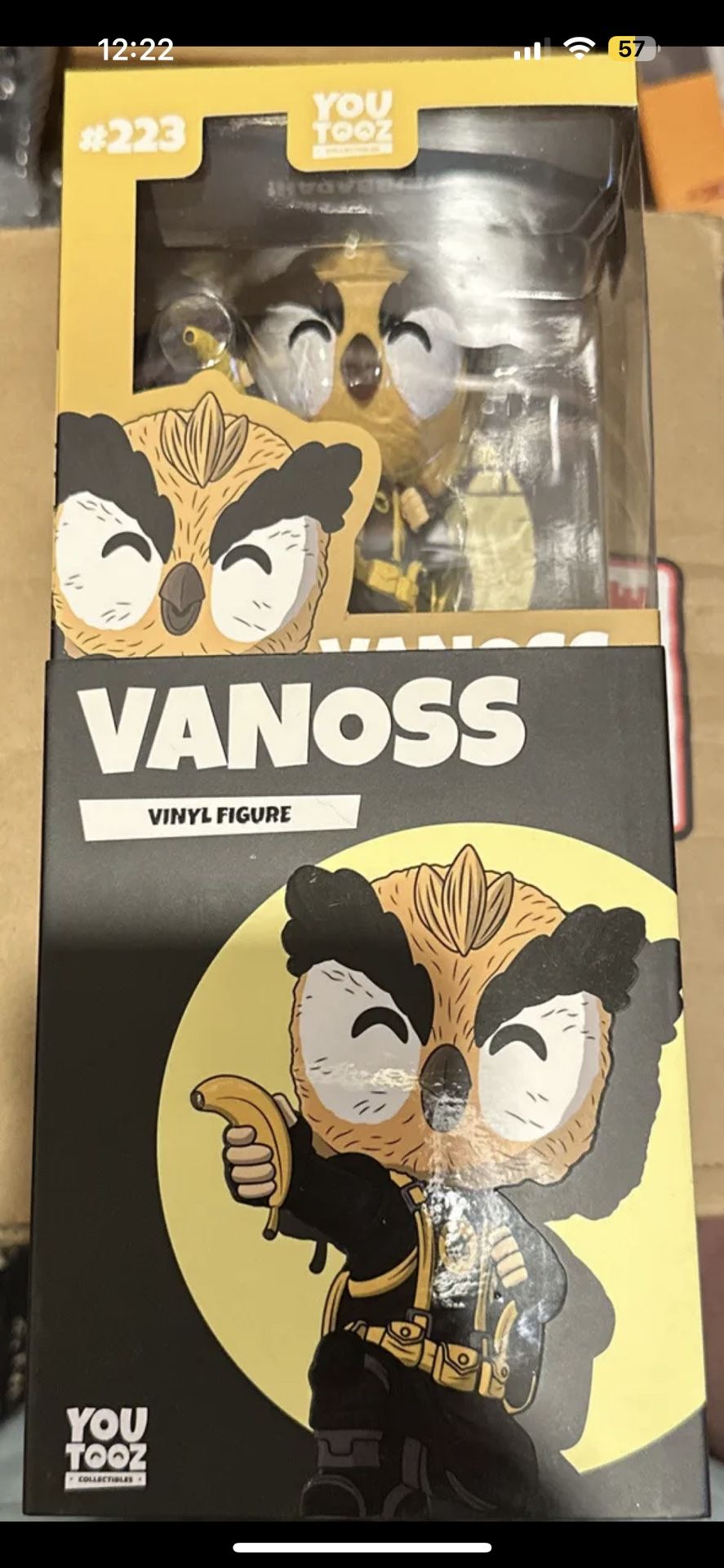 Vanoss Youtooz Collectable Vinyl Figure #223 Bat Owl - New Unscratched Code