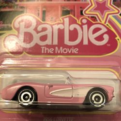 HotWheels Barbie The Movie 56 Corvette 