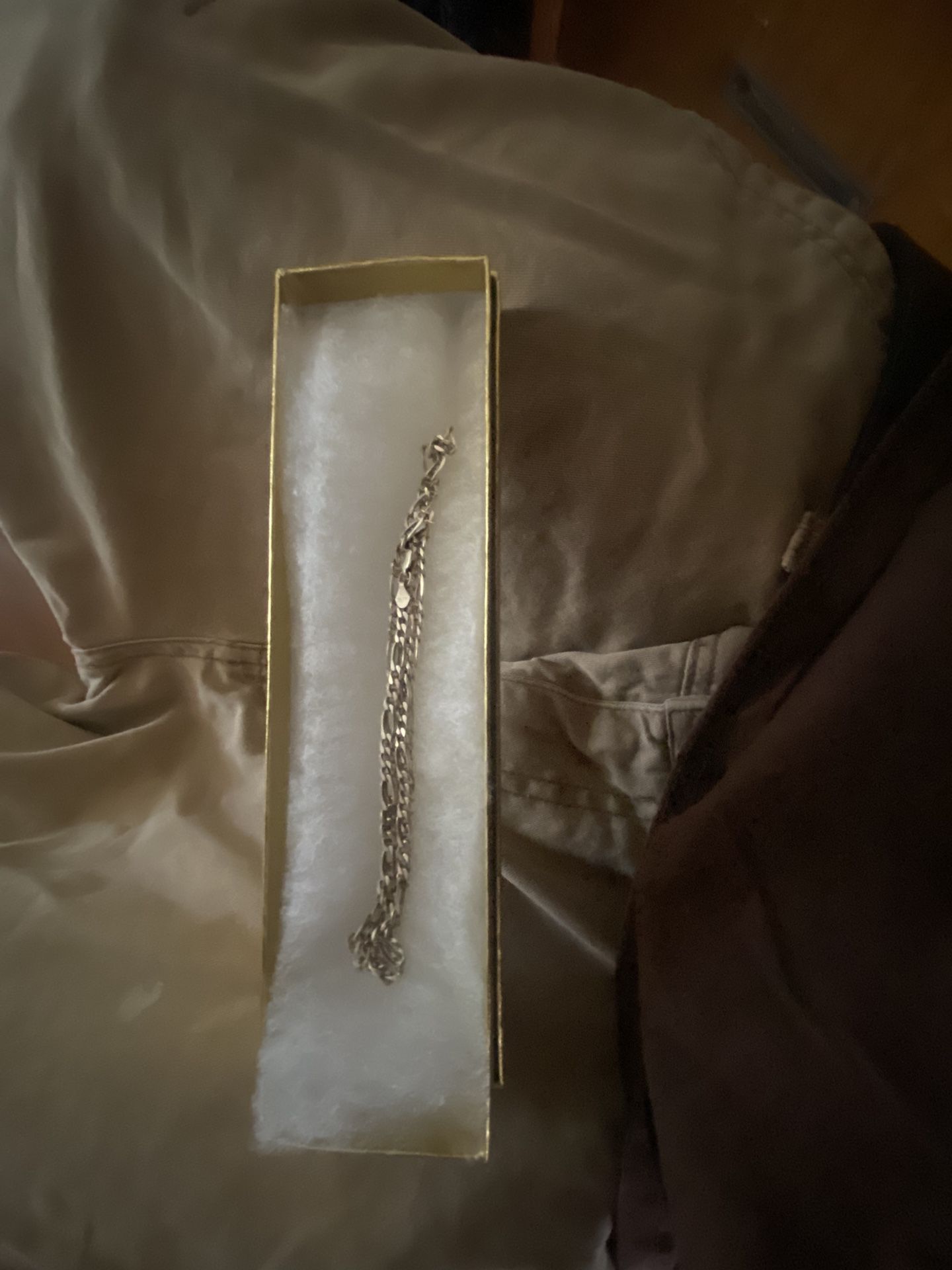 DV silver chain
