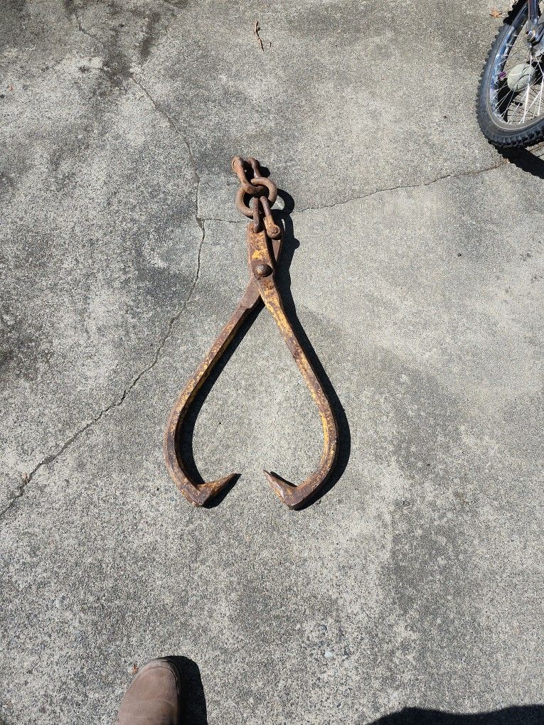 Large Log Rigging Hook Logger Hook