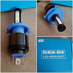 9003 or h4 led bulbs 6000k white brand new! Was $90 today $70