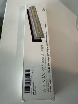 2pk wireless motion sensor LED lights