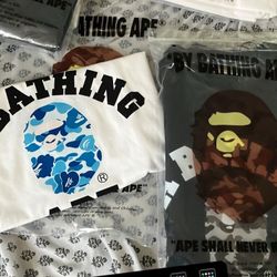Authentic Bape Tees