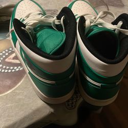 Air Jordons 1s Lucky Green 