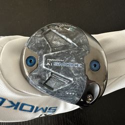 Callaway Paradym ai smoke 10.5 Triple Diamond Driver Head ONLY