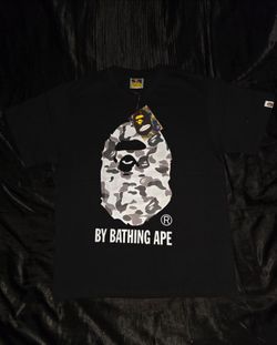 A Bathing Ape BAPE ABC Camo, Black/Grey Camo, Size S & L