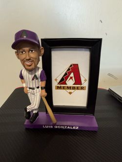 Luis Gonzalez Bobblehead Photo Frame Arizona Diamondbacks 25th Anniversary /3000
