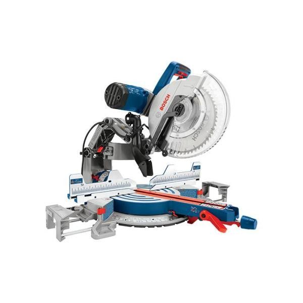 15 Amp 12 in. Corded Dual-Bevel Sliding Glide Miter Saw with 60 Tooth Saw Blade