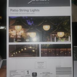 guirnalda de luces para patio