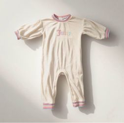 cute soft velour Juicy jumpsuit 18months