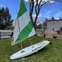 1958 Boys life sailboat Personal sailboat